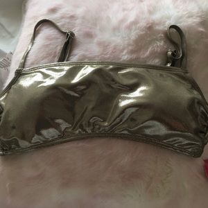 Target Gold Bikini Top